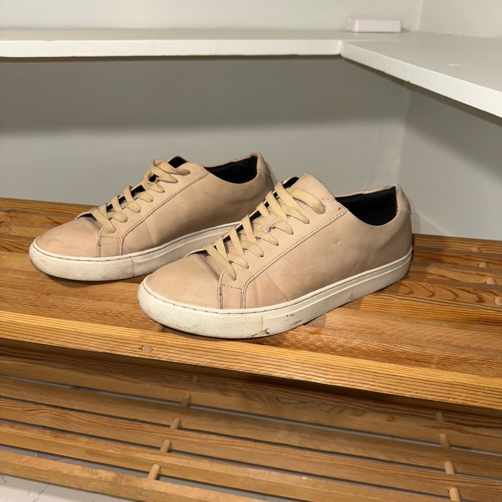 Alfani Tan Sneakers Sleek Minimalist Design